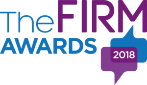 The Firm Awards 2018 logo